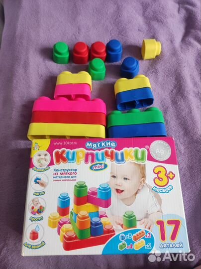 Детские развивающие игрушки от 1 года