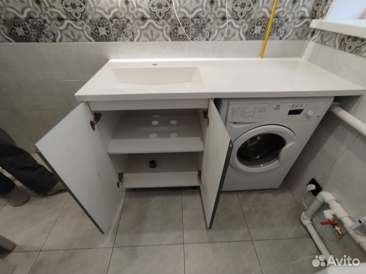 Раковина столешница тумба для ванной