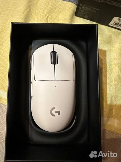 LLogitech G PRO X superlight, белая