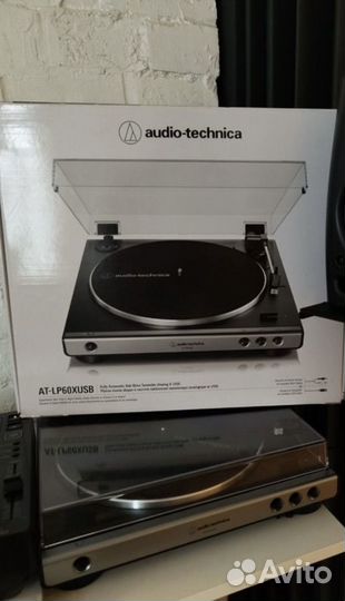 Виниловый проигрыватель audio technica AT-LP60xusb