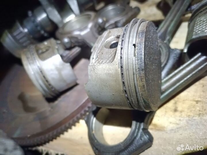 Поршень шатун Пежо 206, партнёр 1.4 KFW, KFV Tu3jp