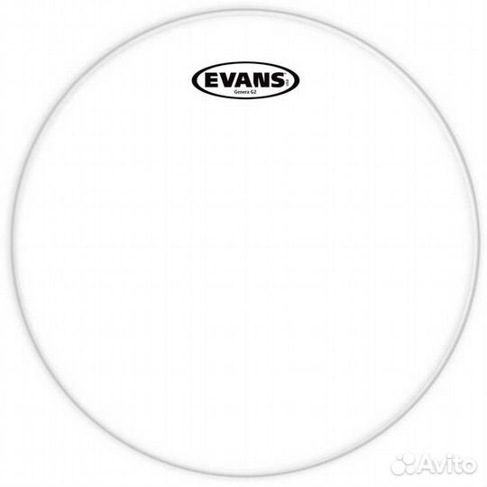 Пластик для барабана Evans TT12G2 G2 Clear