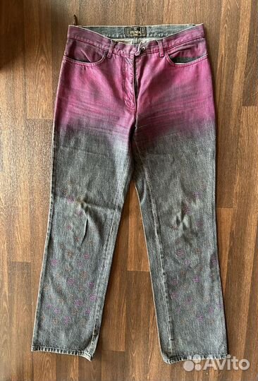 Винтажные джинсы fendi