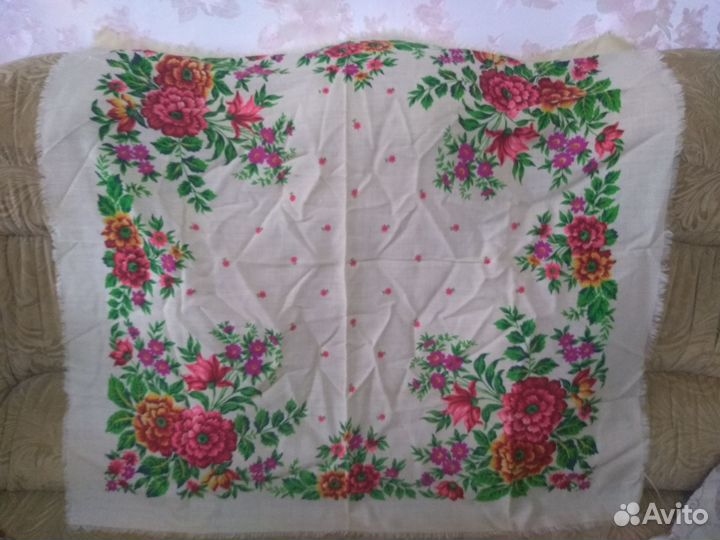 Платок шерстяной СССР