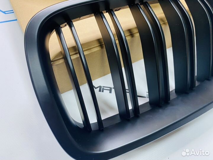 Решетка радиатора BMW F10 М стиль, матовая