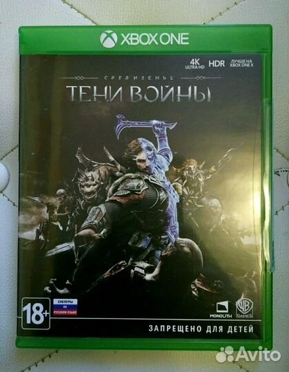 Тени войны (б/у) для xbox one