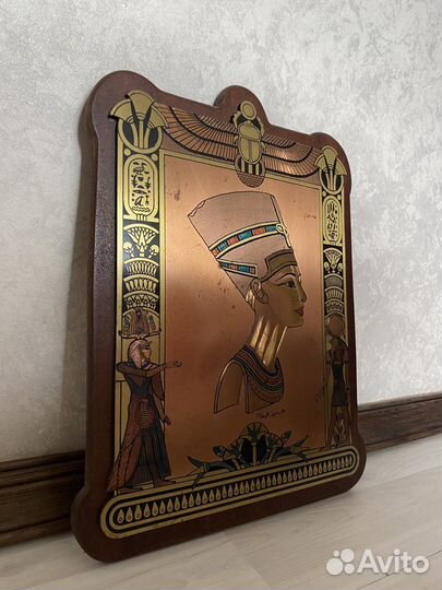 «Нефертити» картина медная