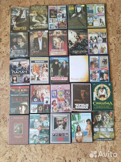 DVD диски фильмы музыка