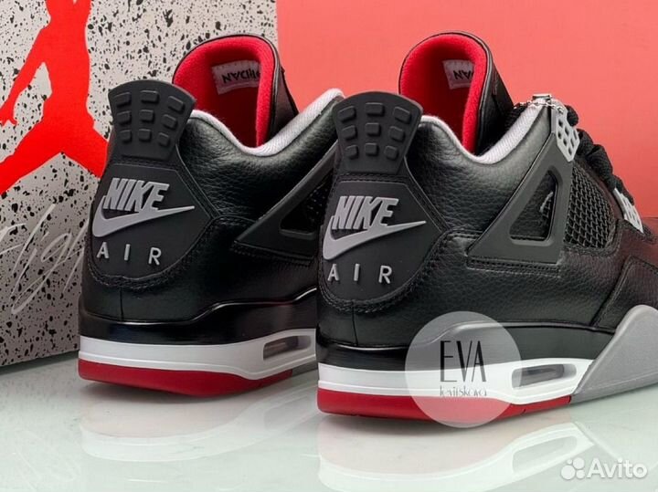 Кроссовки Nike Air Jordan 4 Retro Bred Reimagined