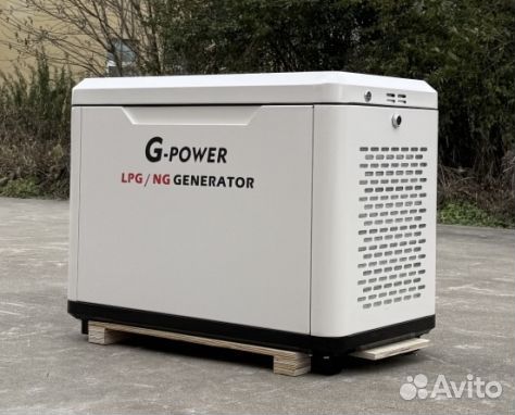 Генератор газовый 9 kW g-powerSL9000SE3 с постоянн