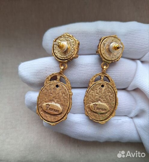 Серьги винтаж Trifari