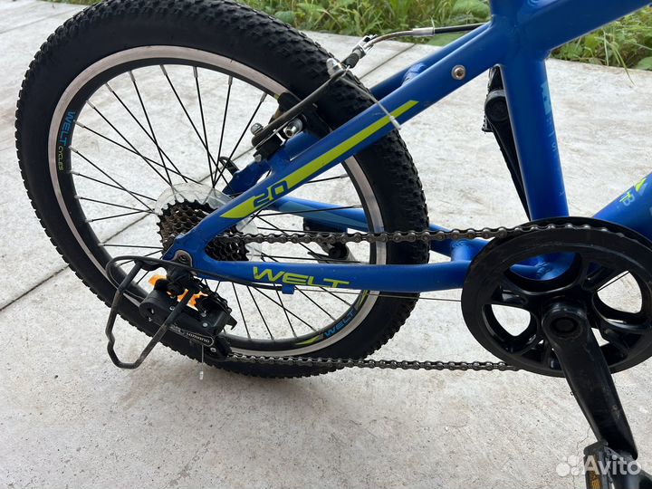 Welt peak 20 (2022) Blue Детский велосипед 20
