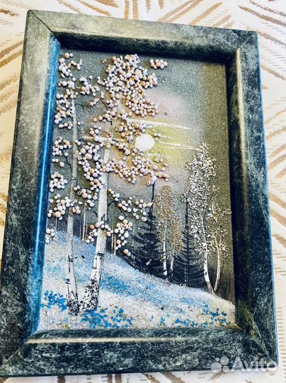 Картина из натурального камня