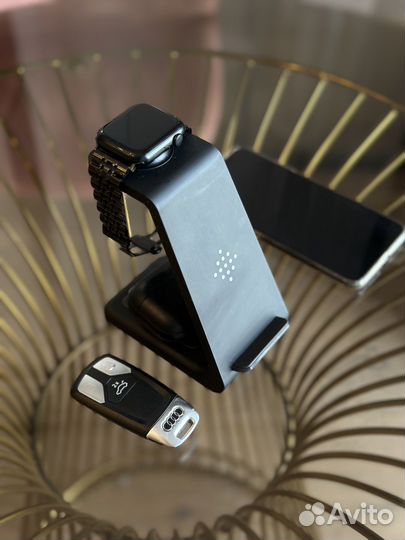 Беспроводная зарядная док станция 3 в 1 Deppa