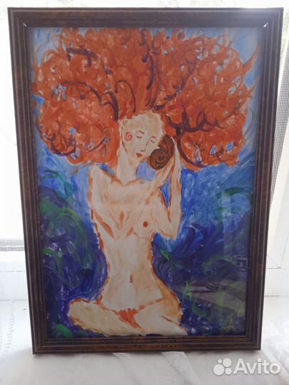 Картина акрилом