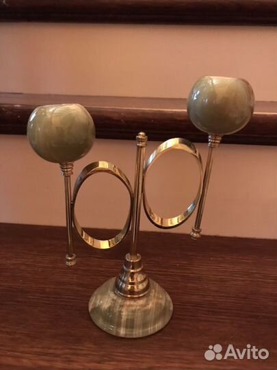 Подсвечники из оникса