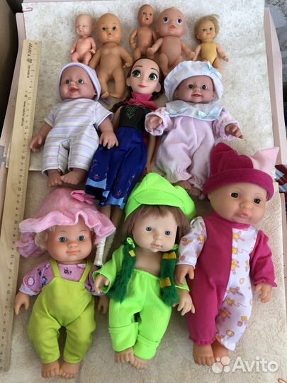 Пупсы куклы набор