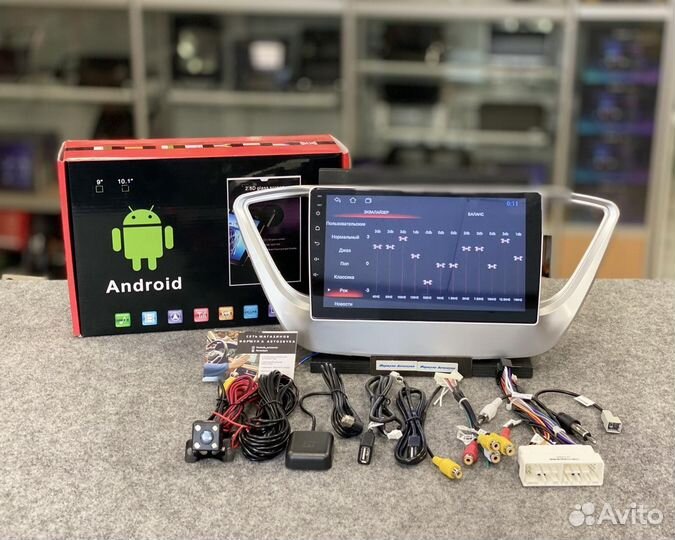 Штатная магнитола Hyundai Solaris 2 2017-2018 2-16