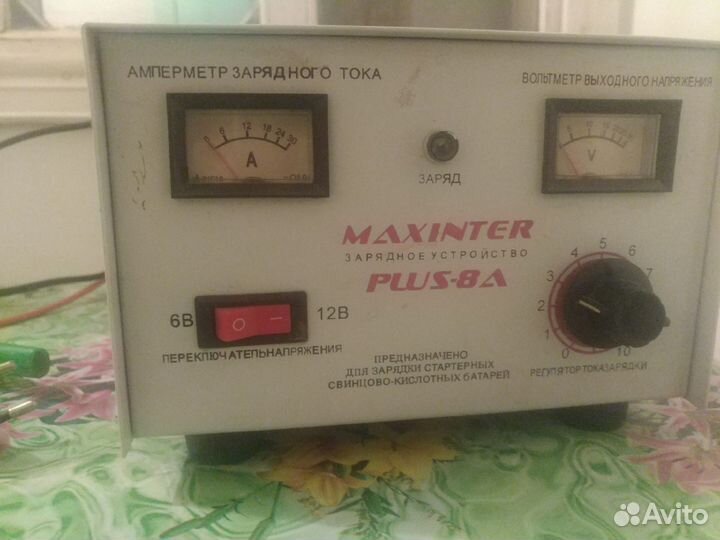 Универсальное зарядное устройство 12в и 6в