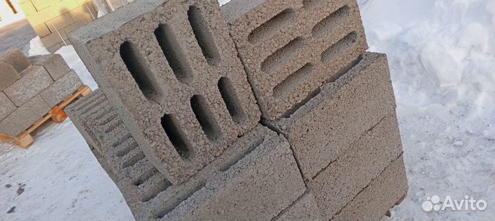 Керамзитобетонный блок