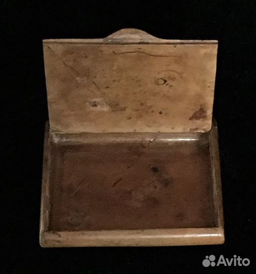 Портсигар, корельская береза, 19 век