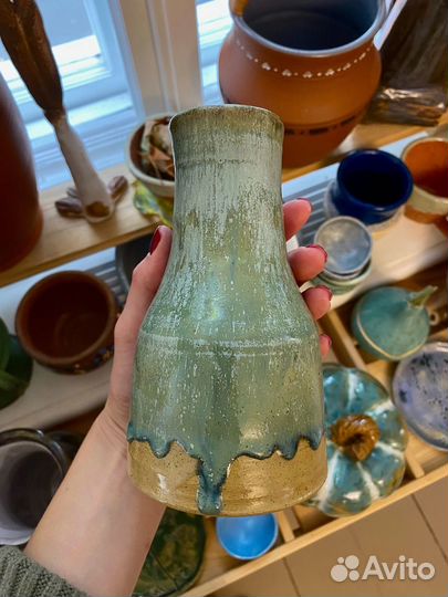 Ваза керамика ручная работа