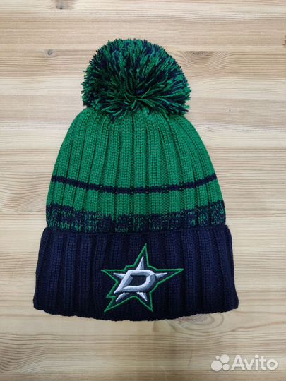 Шапки зимние с помпоном нхл