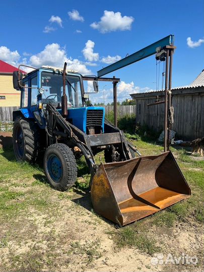 Трактор МТЗ (Беларус) 80 с КУН, 1992