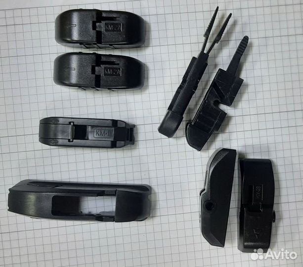 Переходники (фиксаторы) крепления щеток