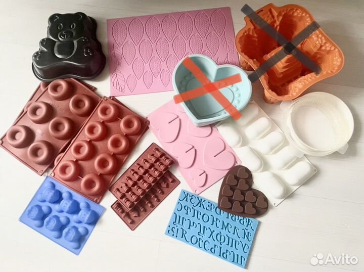 Silikomart и др.(шахматы, Валера,алфавит и др )