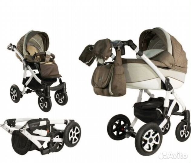 Коляска 2 в 1 adamex