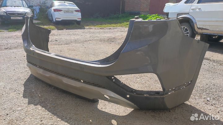 Задний бампер hyundai sonata fe