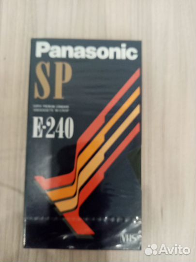 Видеокассета новая Panasonic 240 минут