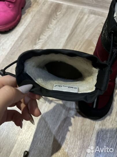 Сапоги зимние для девочки 27 размер