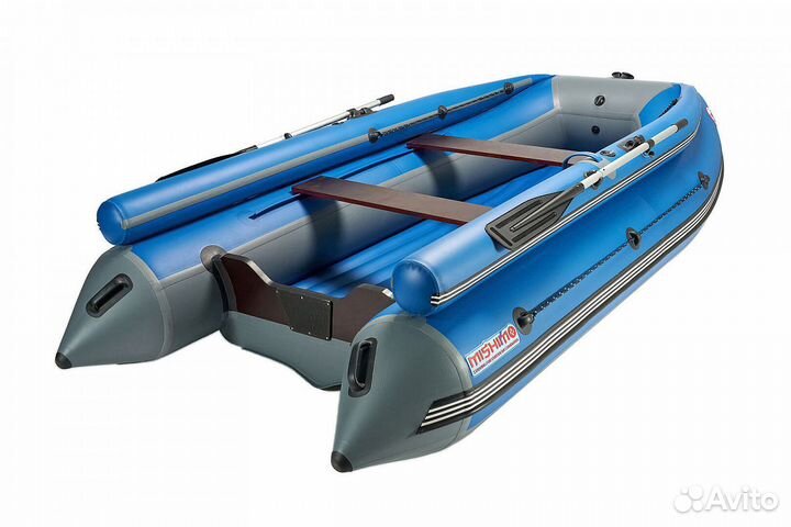 Лодка mishimo family lite 370+мотор 9,9 Л.С