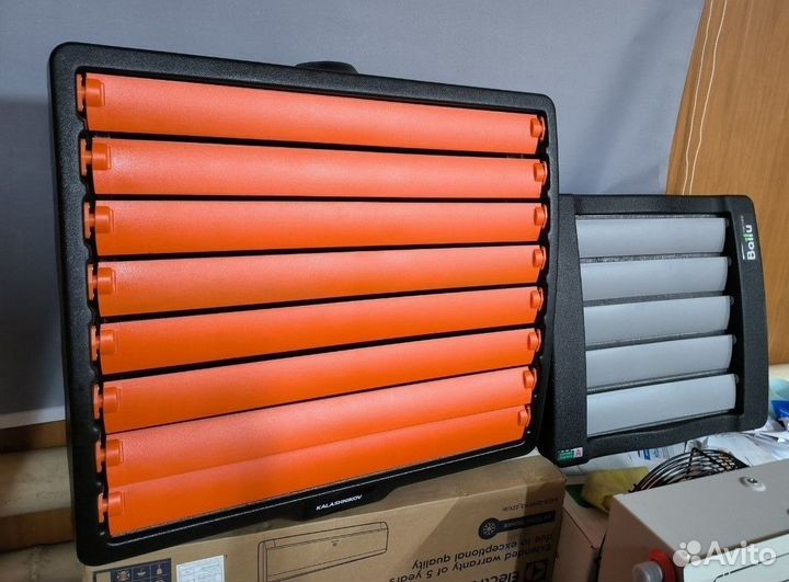 Водяные тепловентиляторы Ballu, Kalashnikov