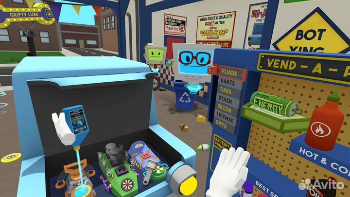 Job Simulator на PS4 и PS5 игры на пс вр vr