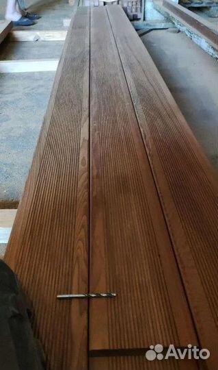 Палубная доска термоясень 25х151