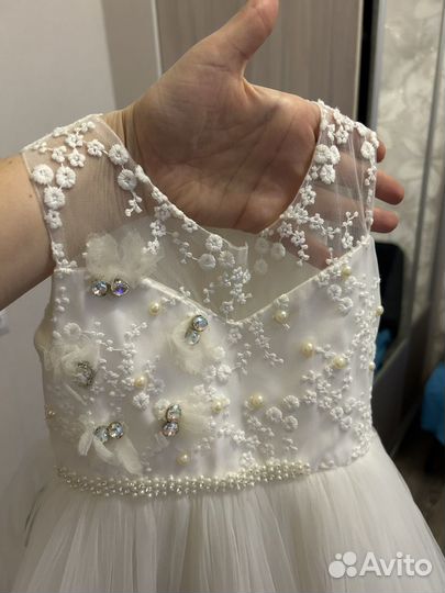 Платье детское нарядное 104