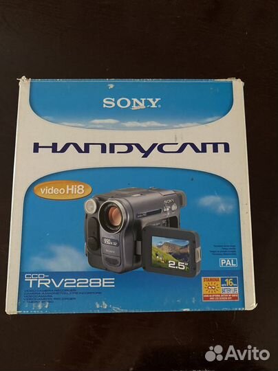 Видеокамера sony handycam