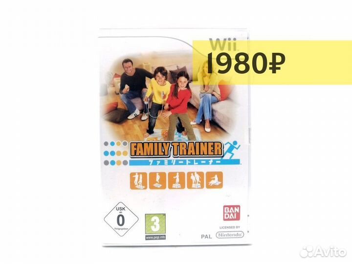 Family Trainer, б/у, английский (Wii)