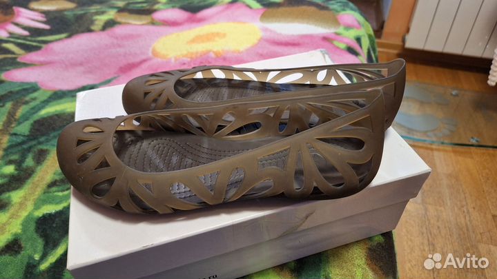 Балетки crocs 39