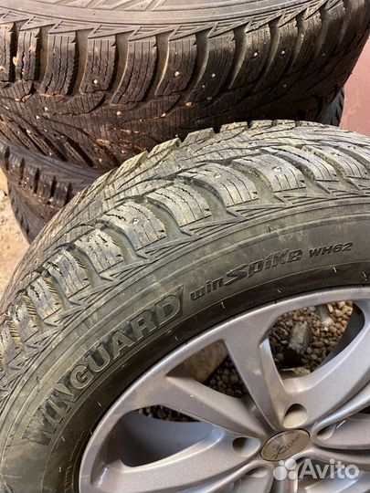 Комплект зимних колес r17