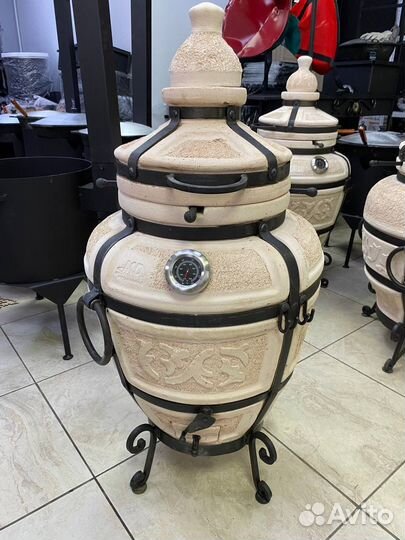 Мангал с подставкой под казан