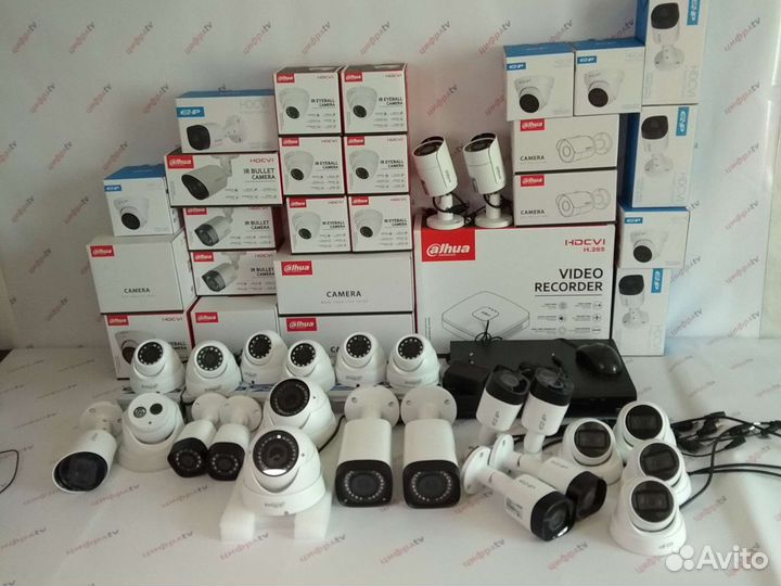 Комплект видеонаблюдения 24 ipcvi Камеры