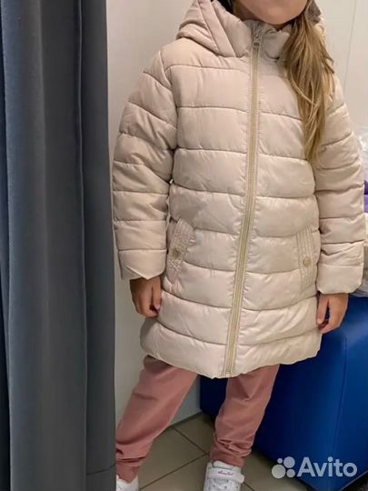 Пуховик Mango для девочки 128