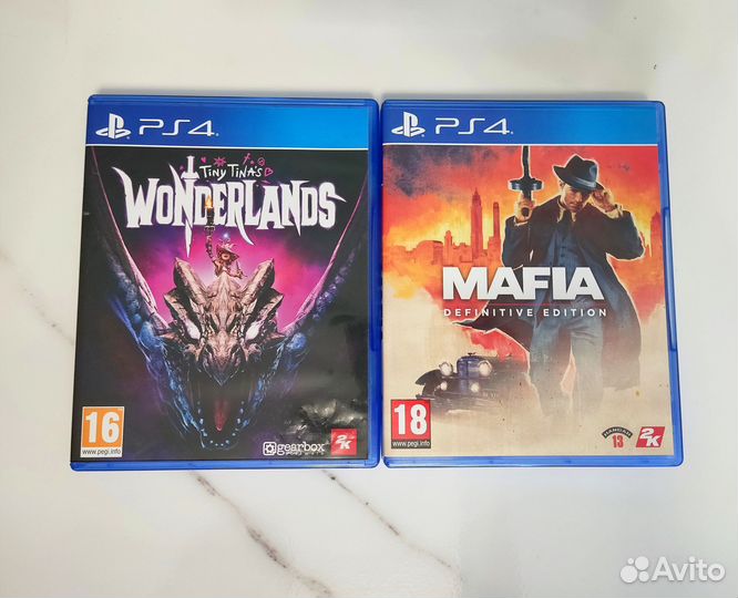 Комплекты игр для Sony PlayStation 4 (диски ps4)