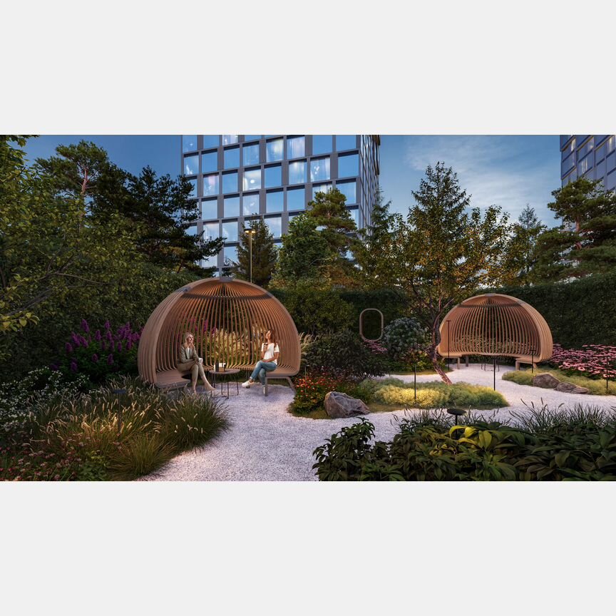 Квартира-студия, 34,2 м², 14/46 эт.