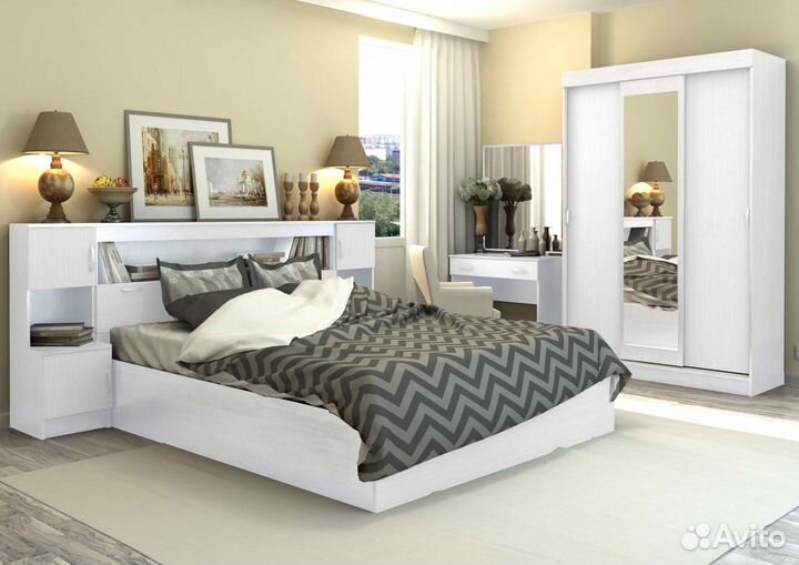 Спальня белая 