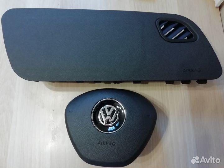 Крышки подушек безопасности Фольксваген Поло рест